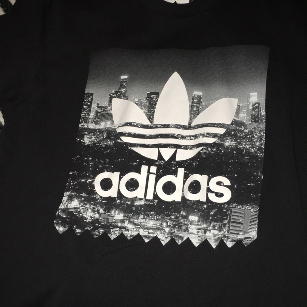 Black adidas shirt